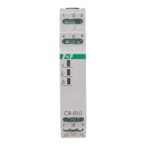 F&F CR-810DUO – PTC resistive relay for thermal protection of motors and transformers