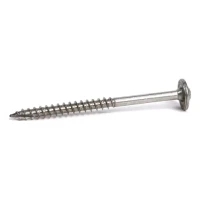 TCS wood screw M6x80/48 stainless steel A2 – PV mounting to rafters