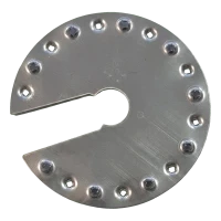 PV Round Earthing Washer with Ø44 mm Notch – A2 Stainless Steel