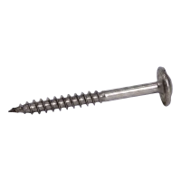 TCS wood screw M6x60/36 stainless steel A2 – PV rafter mounting