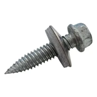 Bimetallic stainless self-drilling screw 6.0×25 mm with washer – PV and steel structure mounting