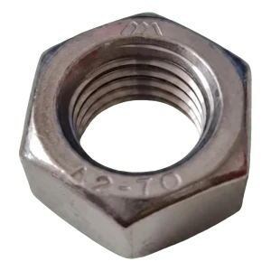 M12 Hex Nut DIN 934 – A2-70 Stainless Steel for PV Installations