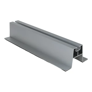 H-60 Aluminium Trapezoidal Roof Bracket with EPDM 330 mm – PV Mounting on Trapezoidal Sheet Metal