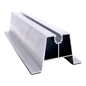 Aluminium H-70 Trapezoidal Roof Bridge with EPDM 400 mm – PV Mounting on Trapezoidal Sheet Metal