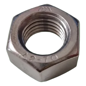 M16 Hexagon Nut DIN 934 – A2-70 Stainless Steel for PV Installations