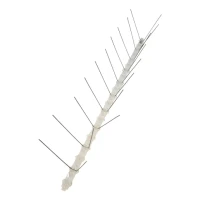 Bird Spikes 50 cm – Deterrent Strip Against Pigeons and Seagulls (40 spikes/m)