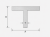 Aluminium T-Bar 30×30×3 mm – T Profile EN AW-6060 Length 2000 mm 001-868 (2)
