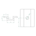 PV Low Mid Clamp L50 Black Lacquered 002-045 (4)