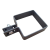 Fence End Clamp 80×80 mm Graphite RAL 7016 – Mounting Set 001-619 (3)
