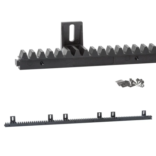 Rack Gear for Self-Supporting Sliding Gates Plastic L1000X20 up to 800 kg 000-204 (1)