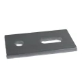 Aluminum adapter 40x80x5 PV-07-05