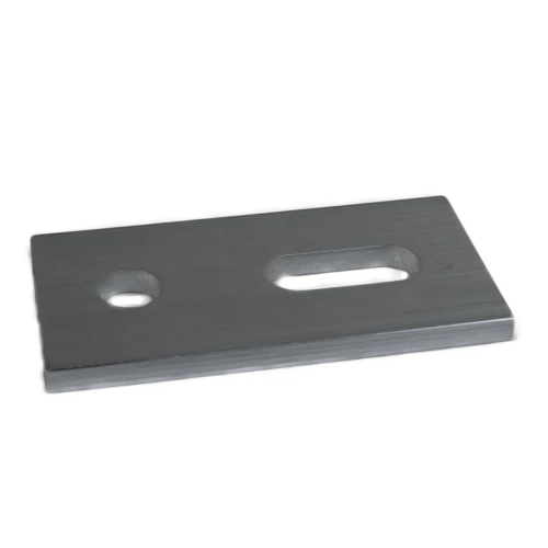 Aluminum adapter 40x80x5 PV-07-05