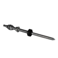Double thread bolt (twin thread screw) - M10x200 PV-06-01