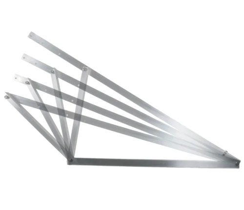 Mounting triangle, adjustable - 15-30 vertical - 1500x580x1050 PV-09-07