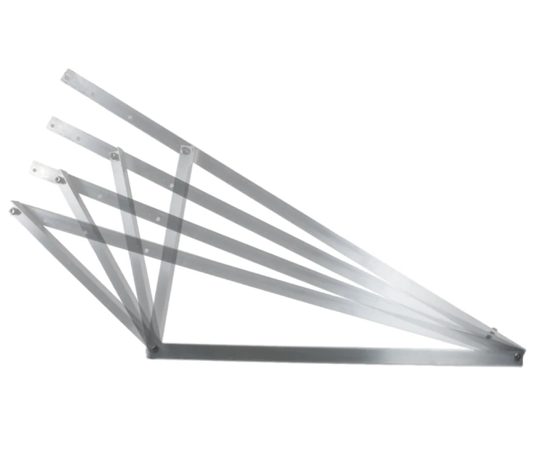 Mounting triangle, adjustable - 15-30 vertical - 1500x580x1050 PV-09-07
