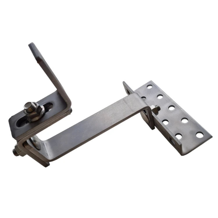 Roof hook Vario 145mm (4-5-5-5) with triple adjustment Stainless steel H17/1.4016 PV-08-35