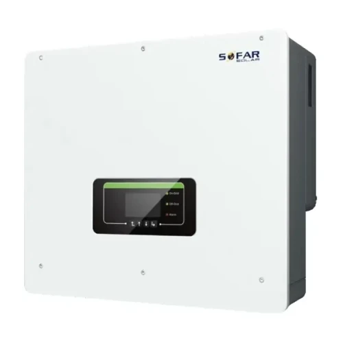 Photovoltaic inverter hybrid 6kW 3F 17A 2MPPT APF mode 1 battery input HYD6KTL-3PH SOFAR GPV-400-27