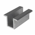 Middle clamp H25 L50 with grounding pin PV-04-09
