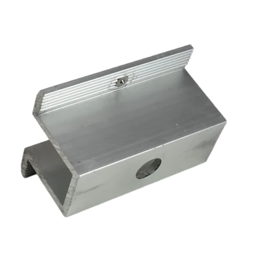 Middle clamp H25 L50 with grounding pin PV-04-09 (2)
