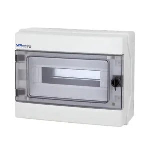 Distribution Box Hermetic RH-12 12 Modules 1 Row IP65 ABS 330x260x138mm