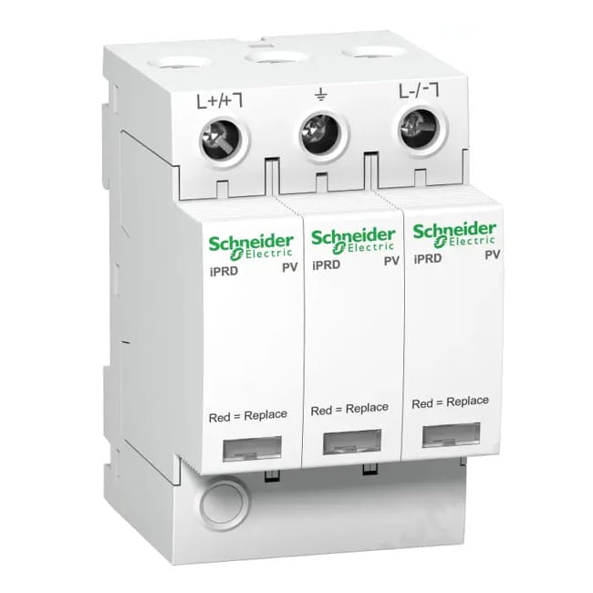 Surge arrester DC iPRD-DC40r-T2-3-pole Type2 15KA with contact GPV-401-05