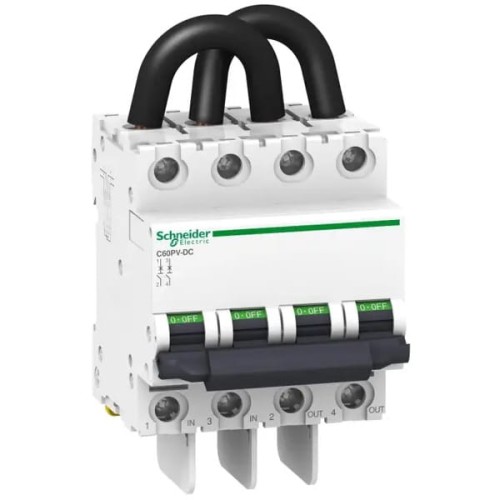 Overcurrent circuit breaker PV DC B 16A 2P 800V C60PV-DC A9N61651 GPV-401-10