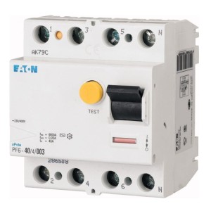 Residual Current Circuit Breaker 4P 40A 6kA 100mA Type A