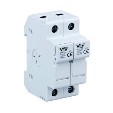 Fuse base 2P 32A 10x38 1000V DC CFPV-32 GPV-401-12