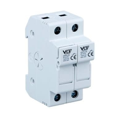 Fuse base 2P 32A 10x38 1000V DC CFPV-32 GPV-401-12