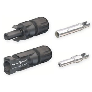 MC4 Connector Set Socket and Plug 2.5-6mm² 1000V DC 30A IP67