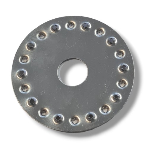 Grounding washer variant III round solid Ø35mm PV-20-03
