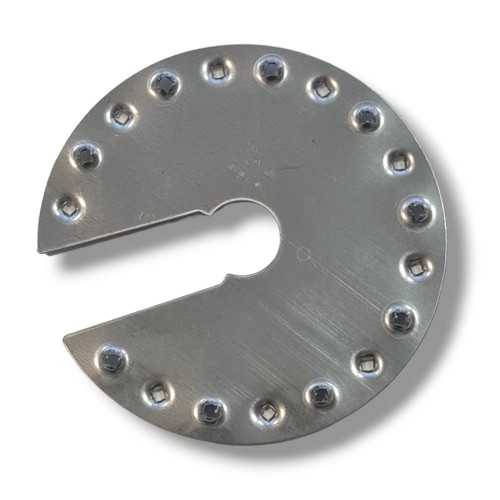 Grounding washer variant IV round with cutout Ø44mm PV-20-04