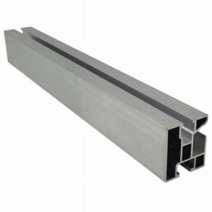 Aluminium Profile 240cm 45x40 with Cable Channel 90509