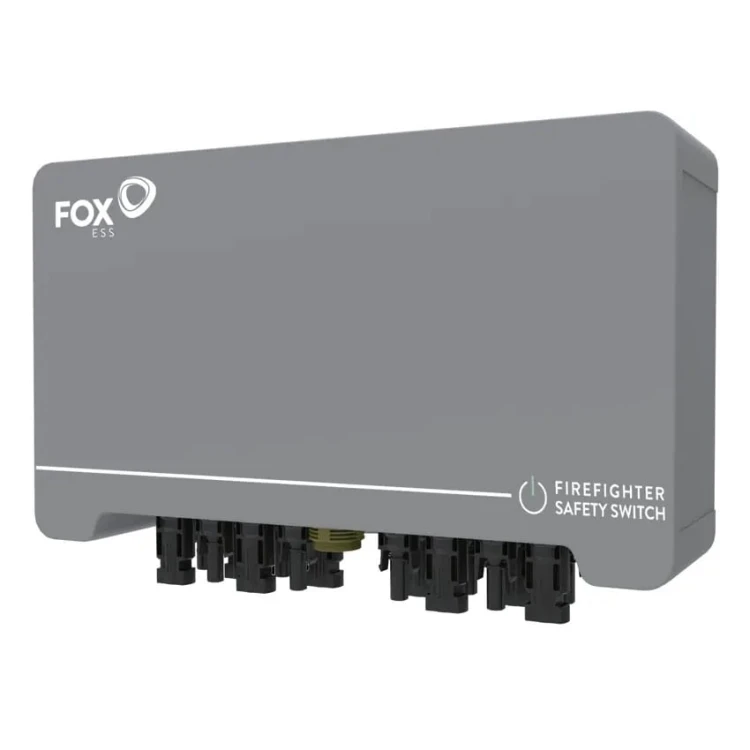 Fire-resistant circuit breaker for PV - S-Box, 4 strings Fox GPV-408-02
