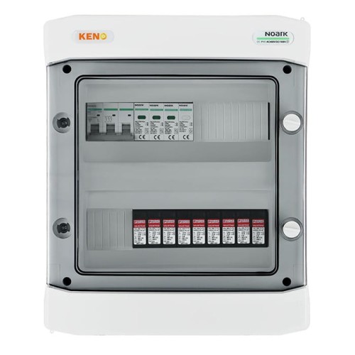 Junction box with DC+AC surge protection, type 1+2, SH-729 DCAC GPV-409-06