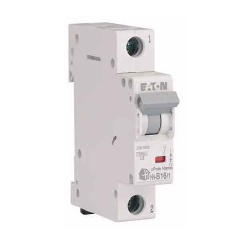 Overcurrent circuit breaker B 16A 1P 6kA HN-B16/1 xPole Home 194821 EATON GPV-401-27