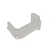 Mounting clips for photovoltaic spikes - white 30mm PV-400-15