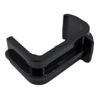 Mounting clips for photovoltaic spikes - black 30mm