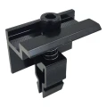 End Clamp H30 KLIK black painted L50 (type 2) PV-03-28