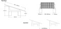 Ballast system for PV mounting on the ground GSE1300 - pallet of 6 pieces GPV-600-04 (2)