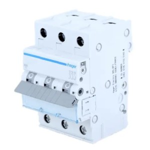 Overcurrent circuit breaker B 25A 3P 6kA MBN325E HAGER