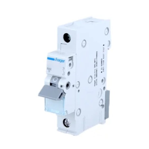 Overcurrent circuit breaker C 20A 1P 6kA MCN120E HAGER GPV-401-86