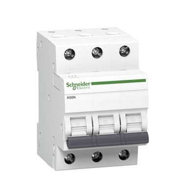 Overcurrent circuit breaker B 20A 3P 6kA K60N-B20-3 Acti9 A9K01320 SCHNEIDER ELECTRIC GPV-401-87