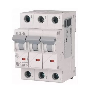 Overcurrent circuit breaker C 16A 3P 6kA HN-C16/3 xPole Home 194891 EATON