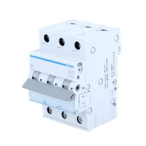 Overcurrent circuit breaker B 32A 3P 6kA MBN332E HAGER GPV-401-119