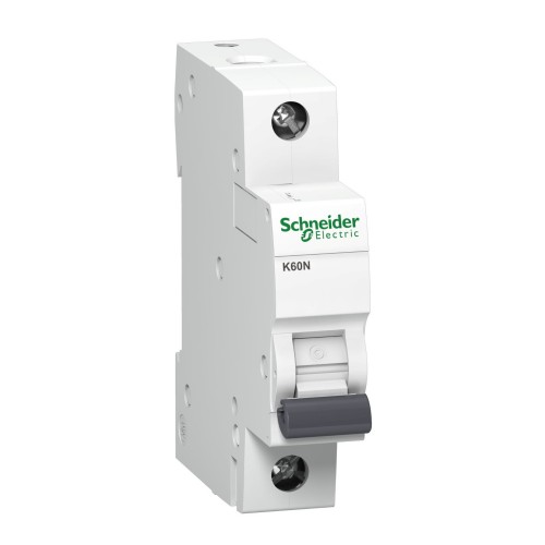 Overcurrent circuit breaker B 6A 1P 6kA K60N-B6-1 Acti9 A9K01106 SCHNEIDER ELECTRIC GPV-401-123