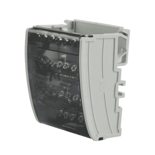Distribution block 4-pole 100A 500V 7-terminal TH35 E.4076 PAWBOL GPV-401-134