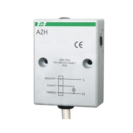 Twilight switch 10A 230V 2-1000 lux IP65 AZH F&F FILIPOWSKI GPV-401-140