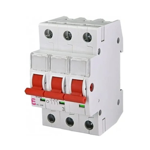 Isolator switch 3-phase 3P 63A 400V AC SV 363 002423314 ETI GPV-401-150