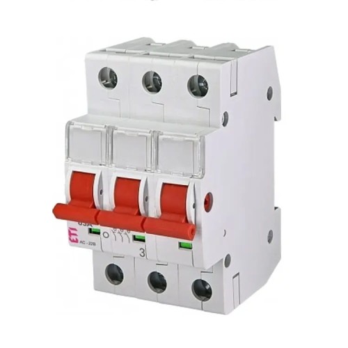 Isolator switch 3-phase 3P 100A 400V AC SV 3100 002423316 ETI GPV-401-170